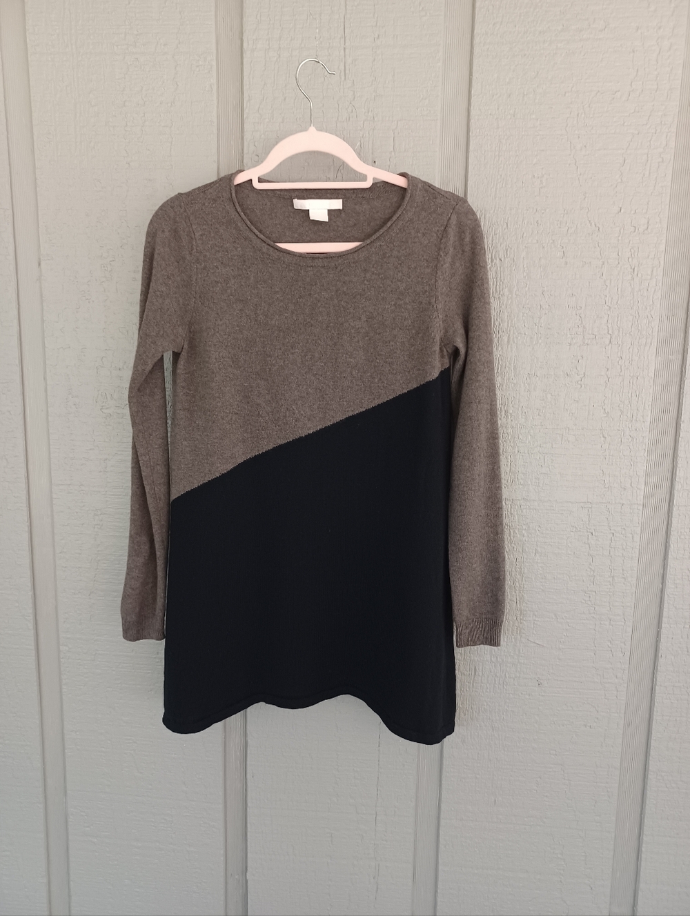 The Cashmere Project Colorblock Cashmere Sweater Size XS Women Long Sleeve
